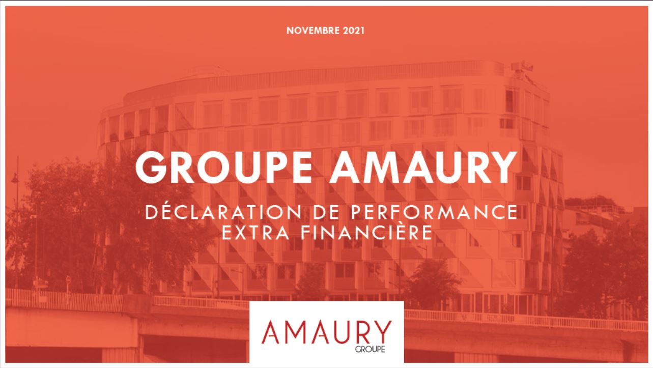 DPEF Groupe Amaury - Déclaration de Performance Extra Financière